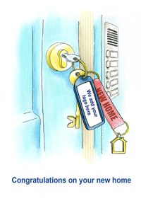 Personalised new home cards