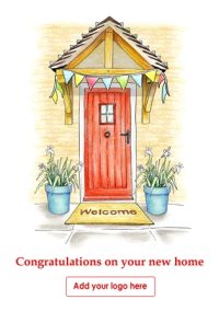 Personalised new home cards