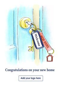 Personalised new home cards