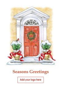 personalised Christmas card