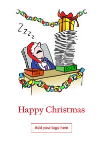 personalised Christmas card