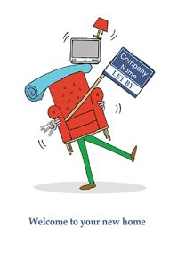 Personalised new home cards