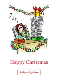 personalised Christmas card