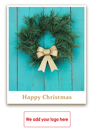 personalised Christmas card