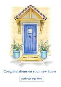 Personalised new home cards