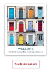 Personalised new home card