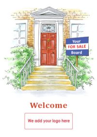 Personalised new home card