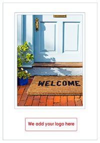 Personalised new home card