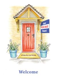 Personalised new home card