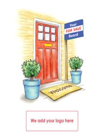 Personalised new home card