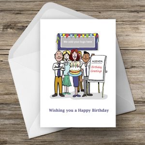 Corporate Birthday Card